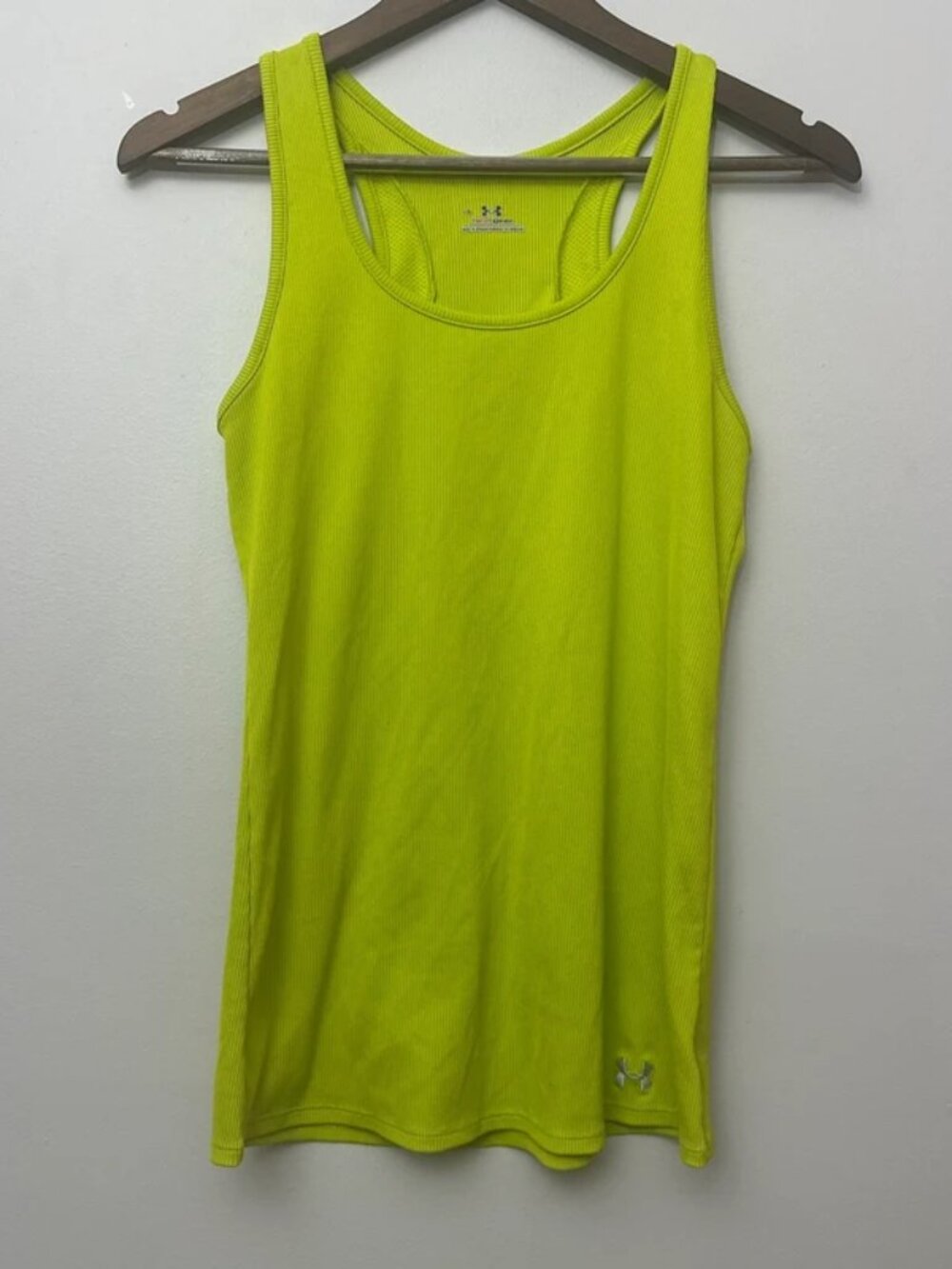 Under Armour Neon Green/Yellow Large Tank Top